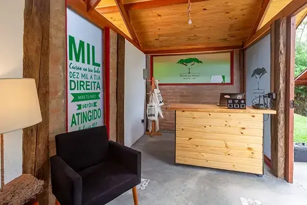 Pousada Recanto das Acacias Recepcao